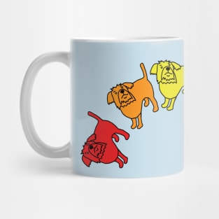 Pride Dog Rainbow Mug